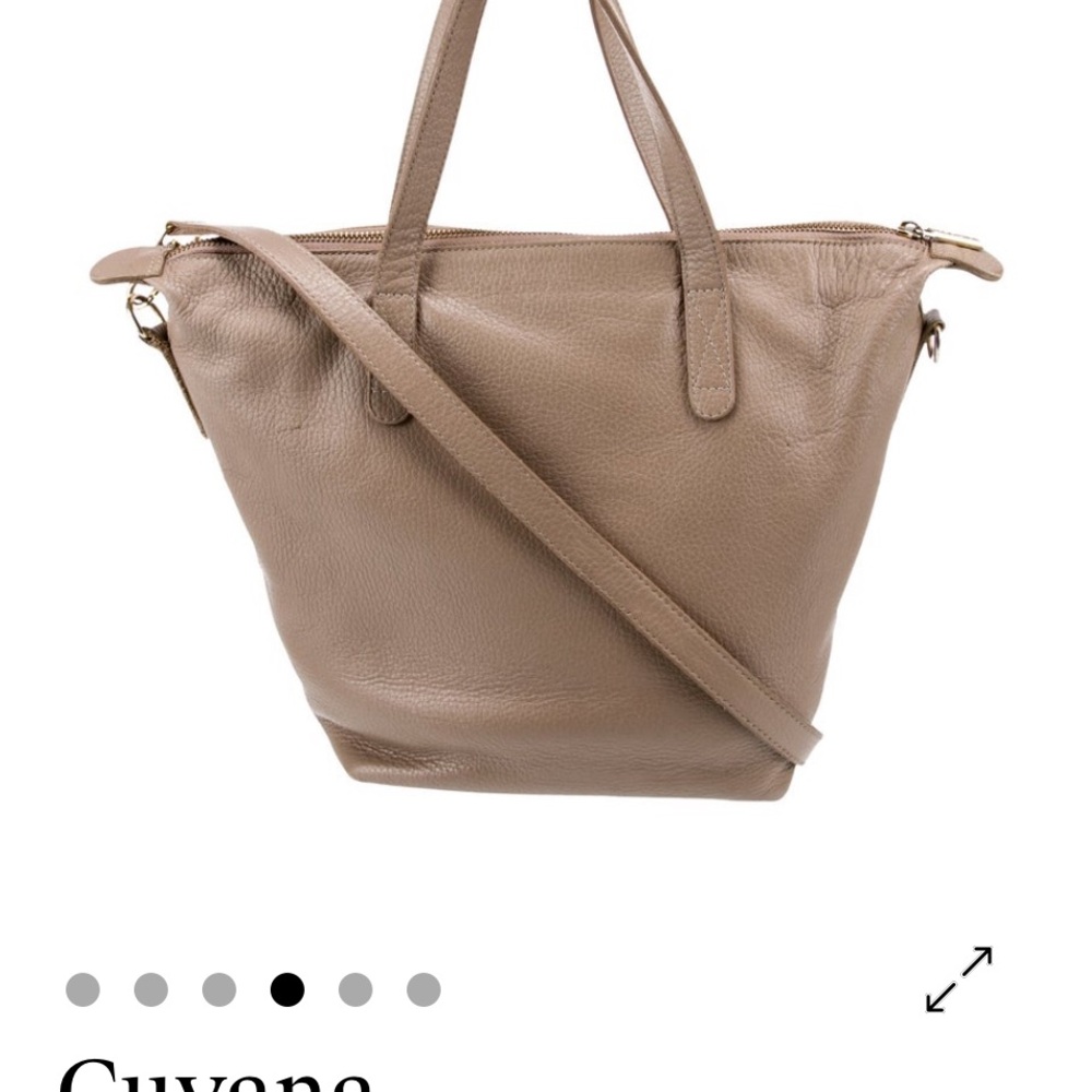 Cuyana Leather Crossbody Bag/Tote